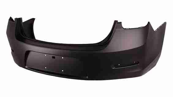 Bumper Rear Chevrolet Malibu 2013-2015 Primed Without Sensor/Camera Capa , GM1100894C