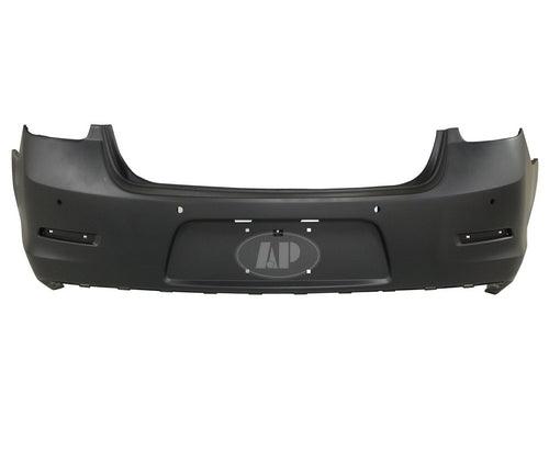 Bumper Rear Chevrolet Malibu 2013-2015 Primed With Sensor Hole Without Camera Hole , GM1100895