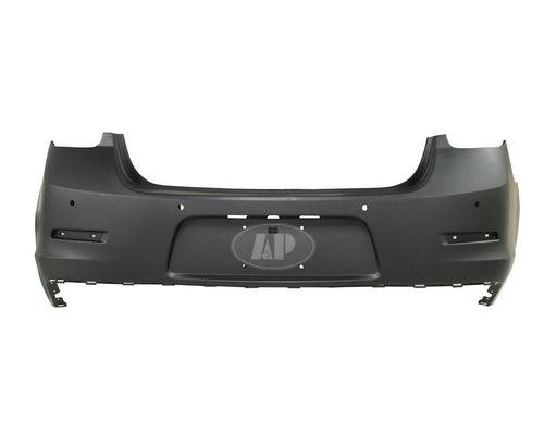 Bumper Rear Chevrolet Malibu 2013 Primed With Park Assist Sensor/Camera Without Side Sensors Capa , GM1100897C