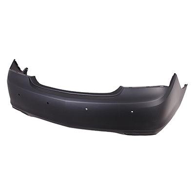 Bumper Rear Buick Lacrosse 2014-2016 Primed Dual Exhaust With Sensor Without Side Sensor , GM1100927