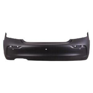 Bumper Rear Chevrolet Sonic Sedan 2017-2020 Primed With Sensor Without Remote Start/Rs Pkg , GM1100A01