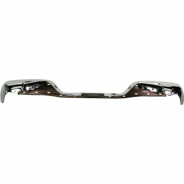 Bumper Face Bar Rear Chevrolet Silverado Classic 2007 Chrome Fleet Side , GM1102411 - Image 4