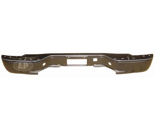 Bumper Face Bar Rear Gmc Sierra 1500 1999-2005 Chrome Fits Stepside Pickup Models , GM1102413