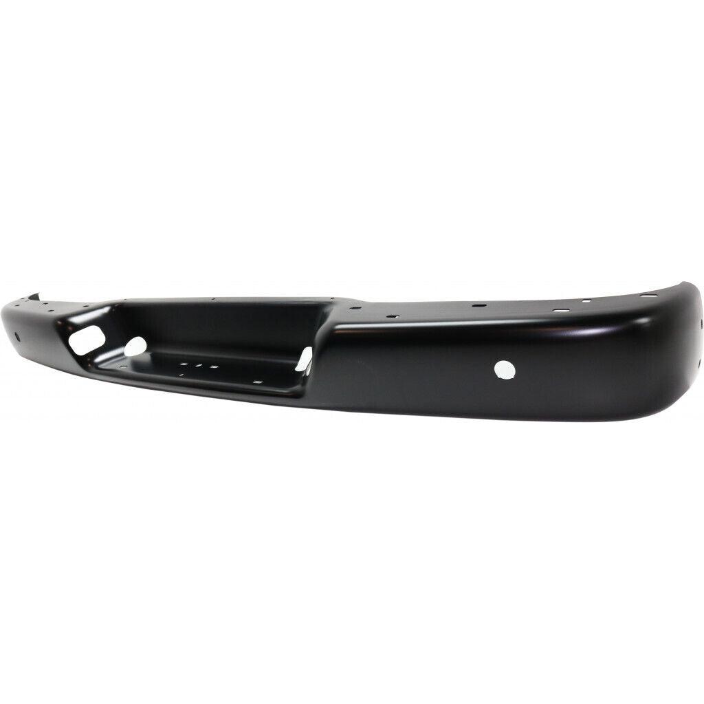 Bumper Face Bar Rear Gmc Savana 2013-2021 Black With Sensor , GM1102559
