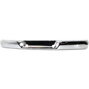 Bumper Face Bar Rear Gmc Savana 2013-2021 Chrome With Sensor , GM1102560