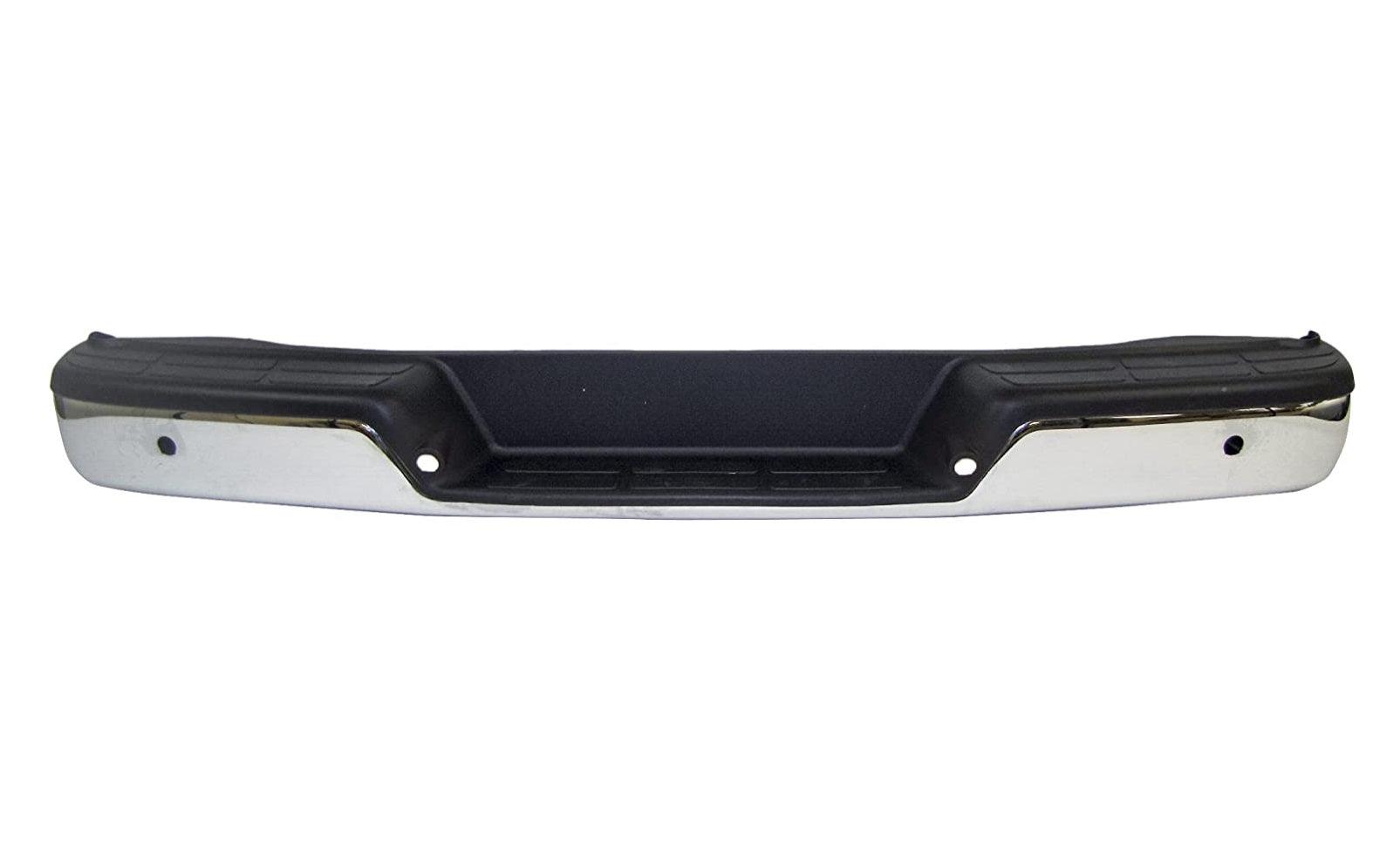 Bumper Face Bar Rear Gmc Savana 2013-2017 Chrome With Sensor Without Blind Spot , GM1103172
