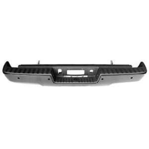 Bumper Rear Gmc Denali 1500 2014-2018 Assembly Black Without Corner Step With Sensor , GM1103178
