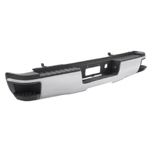 Bumper Rear Assembly Chevrolet Silverado 2500 2015-2019 Chrome Without Sensor , Gm1103182 - Hunt Parts