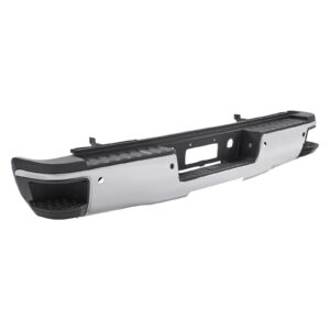 Bumper Rear Assembly Chevrolet Silverado 2500 2015-2019 Chrome With Sensor , Gm1103183 - Hunt Parts