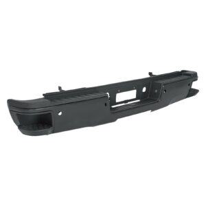 Bumper Rear Assembly Chevrolet Silverado 2500 2015-2019 Black Ptm With Sensor , Gm1103184 - Hunt Parts