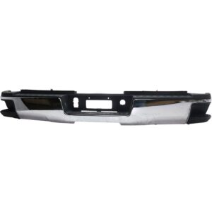 Bumper Rear Assembly Chevrolet Silverado 2500 2015-2019 Chrome Without Sensor , Gm1103188 - Hunt Parts