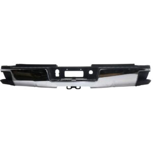 Bumper Rear Assembly Chevrolet Silverado 2500 2015-2019 Chrome With Sensor , Gm1103192 - Hunt Parts