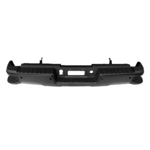 Bumper Rear Chevrolet Silverado 2500 2015-2019 Black Ptm With Sensor , GM1103193 - Hunt Parts