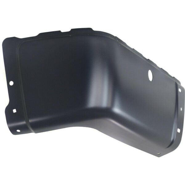 Bumper End Rear Driver Side Gmc Sierra Hybrid 2009-2013 Black With Sensor Hole Steel , GM1104148 - Image 3