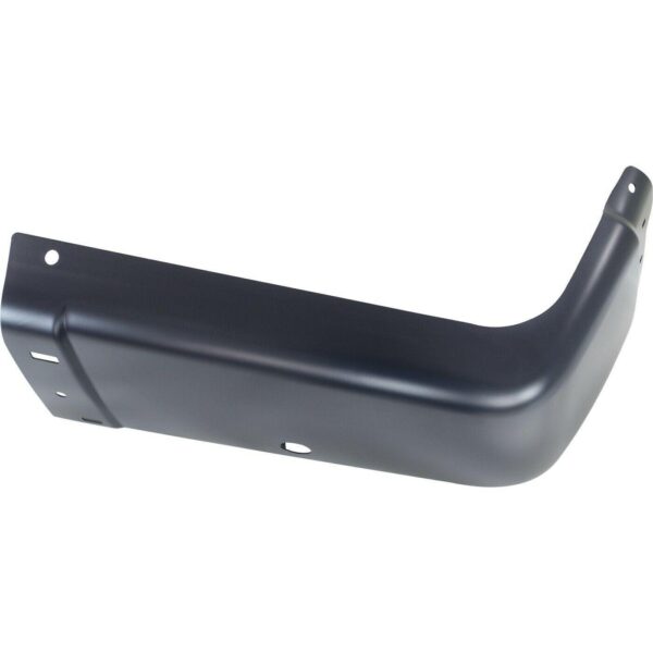 Bumper End Rear Driver Side Gmc Sierra Hybrid 2009-2013 Black With Sensor Hole Steel , GM1104148 - Image 4