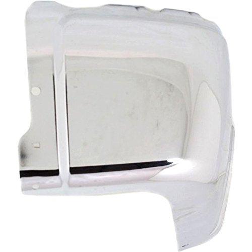 Bumper End Rear Driver Side Gmc Sierra 2500 2007-2013 Chrome Without Sensor , GM1104149 - Image 2