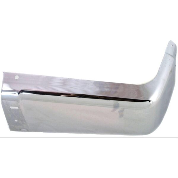 Bumper End Rear Driver Side Gmc Sierra 3500 2011-2014 Chrome Without Sensor , GM1104149 - Image 5