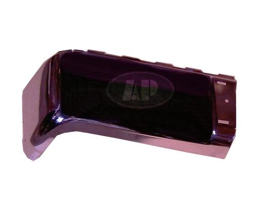 Bumper End Rear Driver Side Chevrolet Silverado 1500 2007-2013 Chrome Without Sensor , GM1104149
