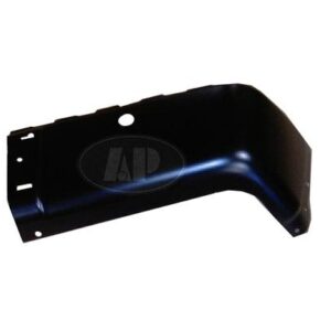 Bumper End Rear Passenger Side Chevrolet Silverado 3500 2011-2014 Black With Sensor Hole Steel , GM1105148