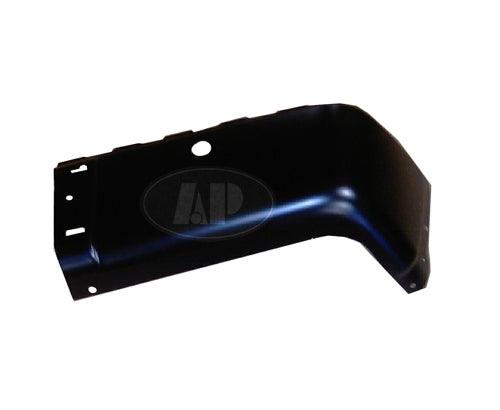 Bumper End Rear Passenger Side Gmc Denali 1500 2007-2013 Black With Sensor Hole Steel , GM1105148