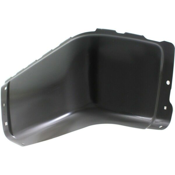 Bumper End Rear Passenger Side Gmc Sierra 2500 2007-2013 Black Without Sensor Hole Steel 2500/3500 Series 07-10 , GM1105151 - Image 2