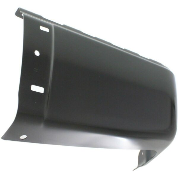 Bumper End Rear Passenger Side Gmc Sierra 2500 2007-2013 Black Without Sensor Hole Steel 2500/3500 Series 07-10 , GM1105151 - Image 3