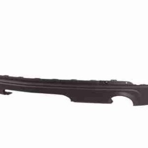 Bumper Rear Lower Chevrolet Traverse 2013-2017 Dark Gray With Dual Exhaust Hole Without Tow Without Sensor , GM1115112