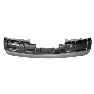 Bumper Skid Plate Rear Chevrolet Equinox 2010-2015 Chrome , GM1144111
