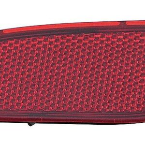 Reflector Rear Driver Side Chevrolet Malibu 2016-2019 2019 With Single Exhaust Cutout Only , GM1184113