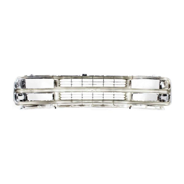 Grille Chevrolet Express 1996-2002 Chrome/Silver (Composite Headlamp) , GM1200382 - Image 4