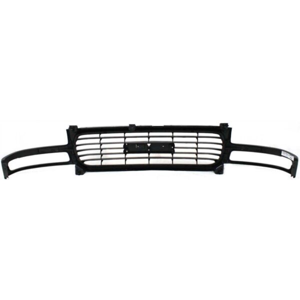 Grille Gmc Yukon 2000-2005 Black Horizontal Bars With Textured Gray Front , GM1200429 - Image 4