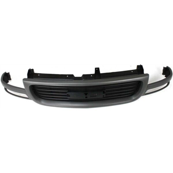 Grille Gmc Yukon 2000-2005 Black Horizontal Bars With Textured Gray Front , GM1200429 - Image 5