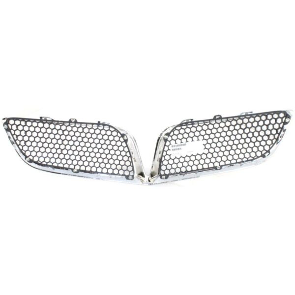 Grille Assembly Pontiac Bonneville 2000-2005 Matt-Dark Grey With Chrome Front Se , GM1200452 - Image 3