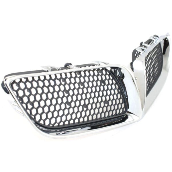 Grille Assembly Pontiac Bonneville 2000-2005 Matt-Dark Grey With Chrome Front Se , GM1200452 - Image 4