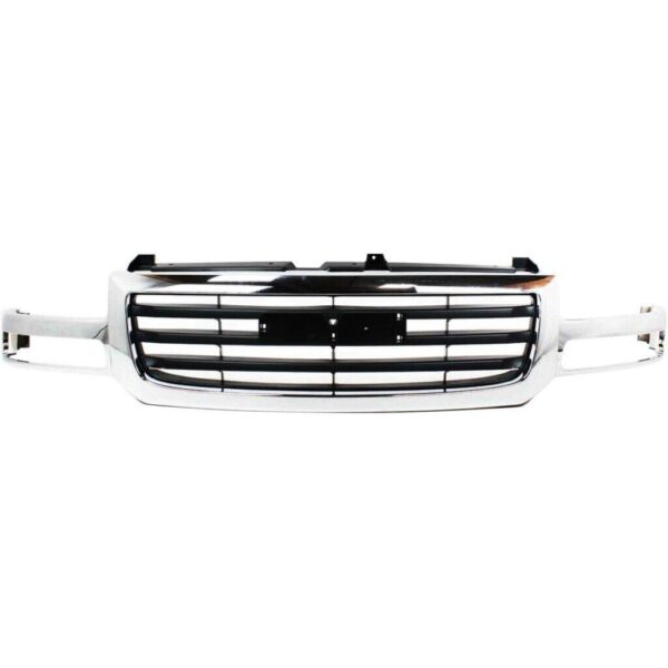 Grille Gmc Denali 1500 2002-2007 Chrome/Black , GM1200475 - Image 2
