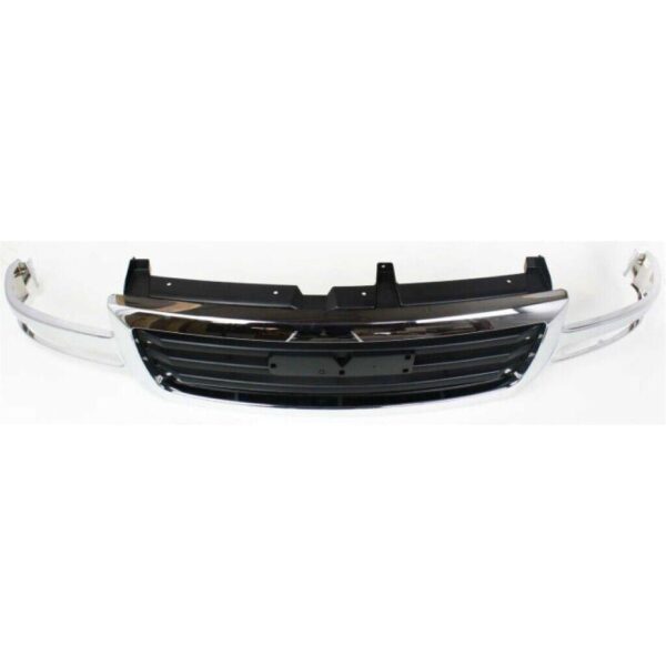 Grille Gmc Sierra 3500 2003-2006 Chrome/Black , GM1200475 - Image 4