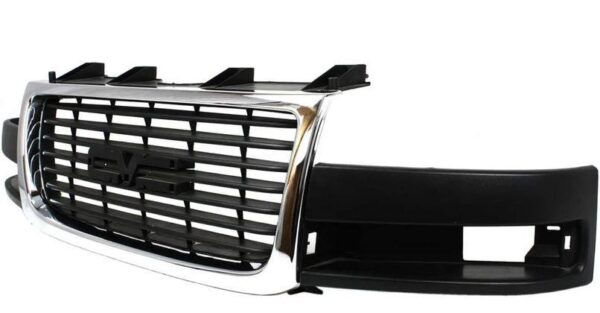 Grille Composite Gmc Savana 2003-2021 Chrome/Black , GM1200532 - Image 2
