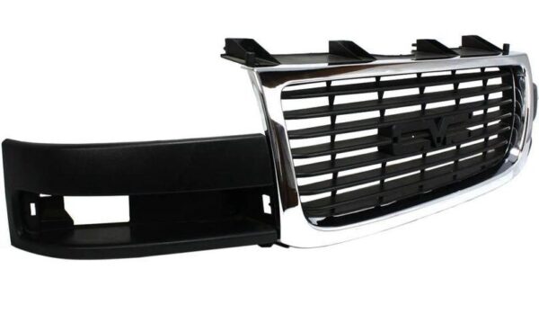 Grille Composite Gmc Savana 2003-2021 Chrome/Black , GM1200532 - Image 3