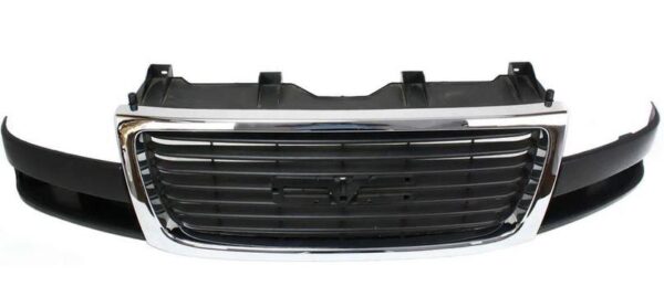 Grille Composite Gmc Savana 2003-2021 Chrome/Black , GM1200532 - Image 5