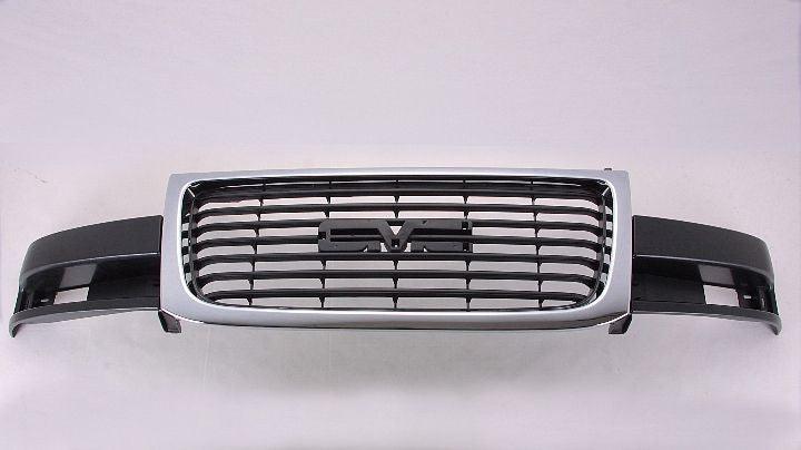 Grille Composite Gmc Savana 2003-2021 Chrome/Black , GM1200532