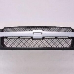 Grille Chevrolet Avalanche 2002-2006 Black With Chrome Mldg With Body Cladding , GM1200543
