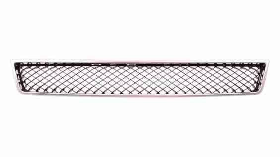 Grille Lower Chevrolet Tahoe 2007-2014 Matt-Black With Chrome Frame Without Off Road , GM1200553