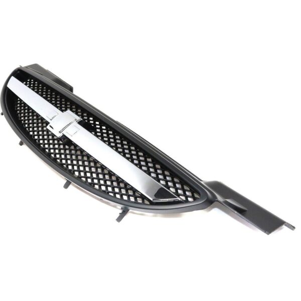 Grille Chevrolet Aveo Sedan 2004-2006 Chrome/Black , GM1200559 - Image 2