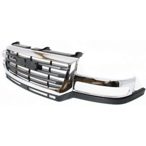 Grille Gmc Sierra 3500 2003-2006 Chrome/Black , GM1200568