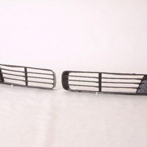 Grille Lower Passenger Side Pontiac G6 2005-2009 With Fog Lamp Hole Matte-Black Coupe/Convertible , GM1200580