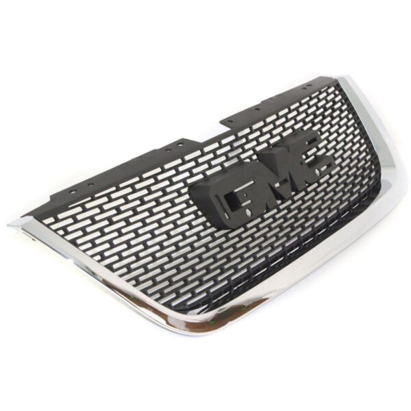 Grille Gmc Acadia 2007-2012 Matte-Black With Chrome Mldg , GM1200585 - Image 2