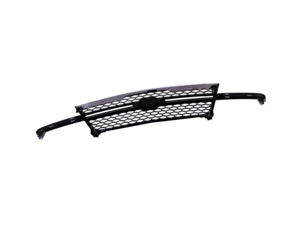Grille Chevrolet Silverado Hybrid 2005-2007 Chrome Frame With Black Honeycomb With Dale Earnahart Center Bar Require Wing Inserts , GM1200589 - Image 5