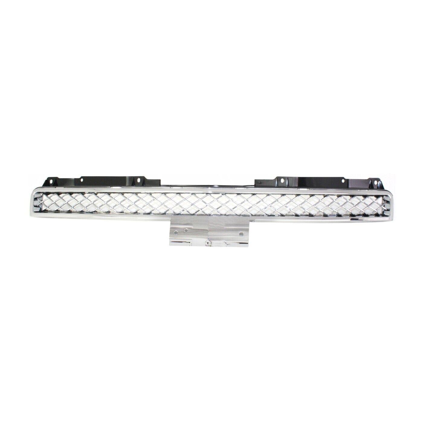 Grille Upper Chevrolet Tahoe 2007-2014 Chrome With Platinum Frame With Off Rd , GM1200596