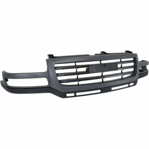Grille Gmc Sierra 3500 2003-2007 Ptm Black With Gray Moulding 2500Hd/3500 , GM1200627 - Image 3