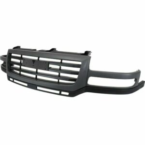Grille Gmc Sierra 2500 2003-2007 Ptm Black With Gray Moulding 2500Hd/3500 , GM1200627
